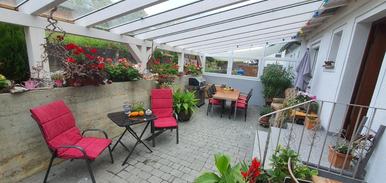 Ferienwohnung Auszeit Zwiefalten Luaran gambar
